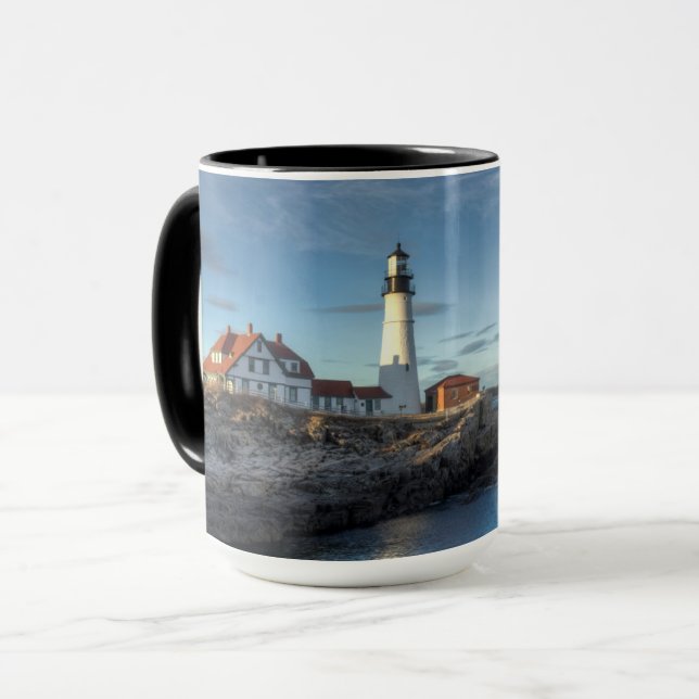 Taza Faro de cabeza de Portland (Anverso izquierdo)