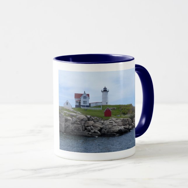 Taza Faro de la protuberancia pequeña - Maine (Anverso derecho)