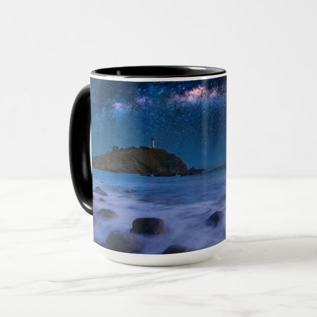 Taza Faro de Seascape | Vía Láctea Isla Lanta Krabi (Anverso izquierdo)