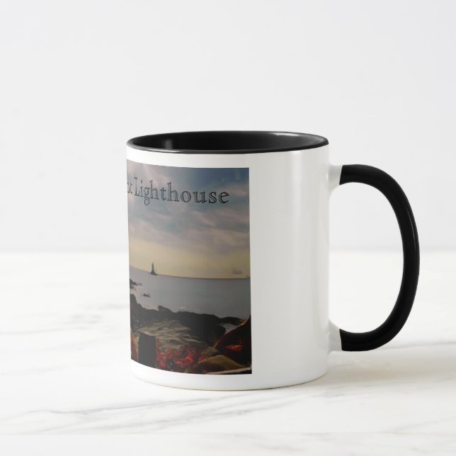 Taza Faro del punto de Sakonnet, luz del punto de (Derecha)