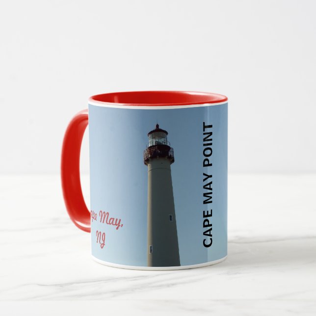 Taza Faro en Cape May Point, NJ (Anverso izquierdo)