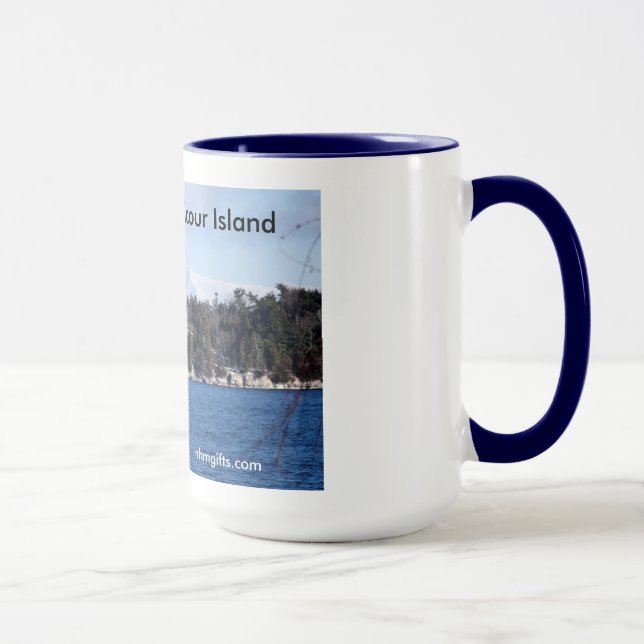 Taza Faro en la isla Valcour (Derecha)