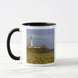 Taza Faro en la playa estatal Pigeon Point en San