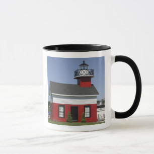 Taza Faro reubicado en la orilla en Douglas cerca