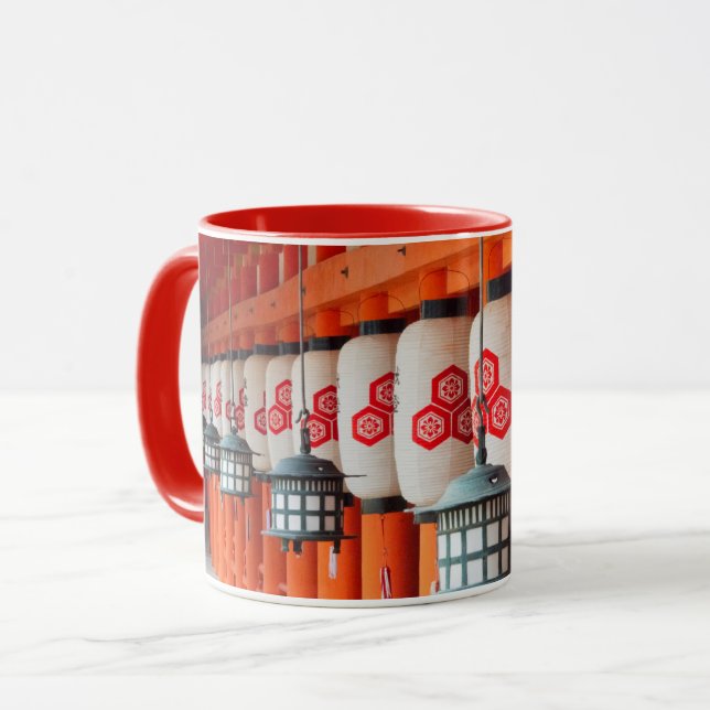 Taza Faros dentro del santuario de Itsukushima (Anverso izquierdo)