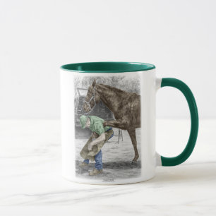 Taza Farrier Blacksmith Shoeing Horse