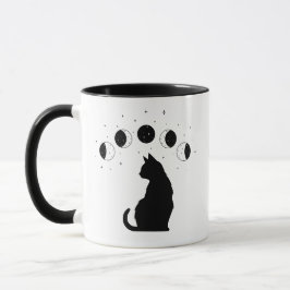 Taza Fases de Gato Místico