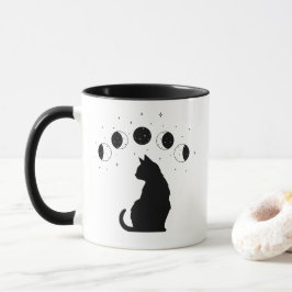 Taza Fases de Gato Místico