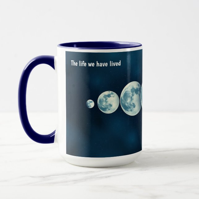 Taza Fases de la Vida Lunar (Izquierda)
