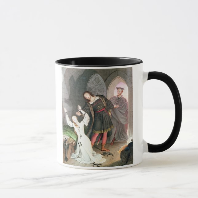 Taza Fausto, 1828 (tinta y w/c) (Derecha)