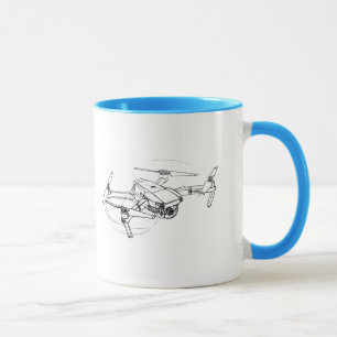 Taza Favorable quadcopter de DJI Mavic