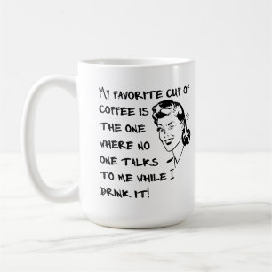Taza Favorita de Café Mujer Taza Divertida