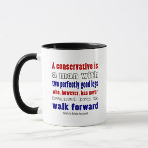 Taza FDR Define a los Conservadores Oscuro