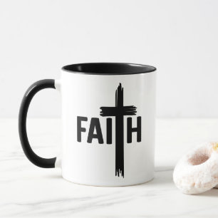 Taza Fe con cruz