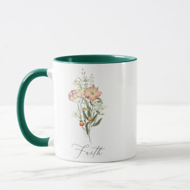Taza Fe de las flores silvestres (Izquierda)