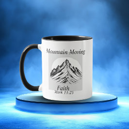 Taza Fe que mueve montañas Marcos 11:23