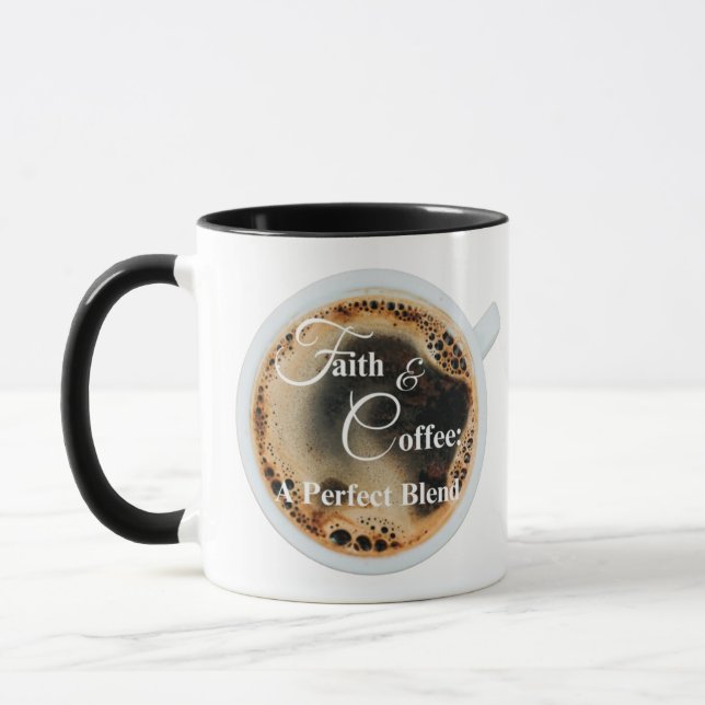 Taza Fe y café (Izquierda)