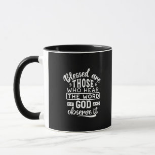 Taza Fe y Obediencia – Escritura Inspiradora