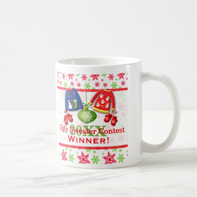 Taza fea 2 del ganador de la competencia del (Derecha)