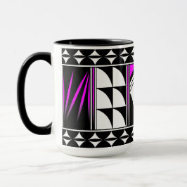 Taza Feather Blessing Latte Mug