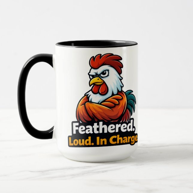 Taza Feathered, Loud. in charge. Roster quote (Izquierda)