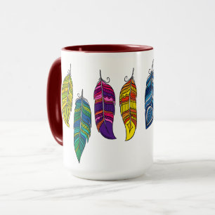 Taza Feathers Mug