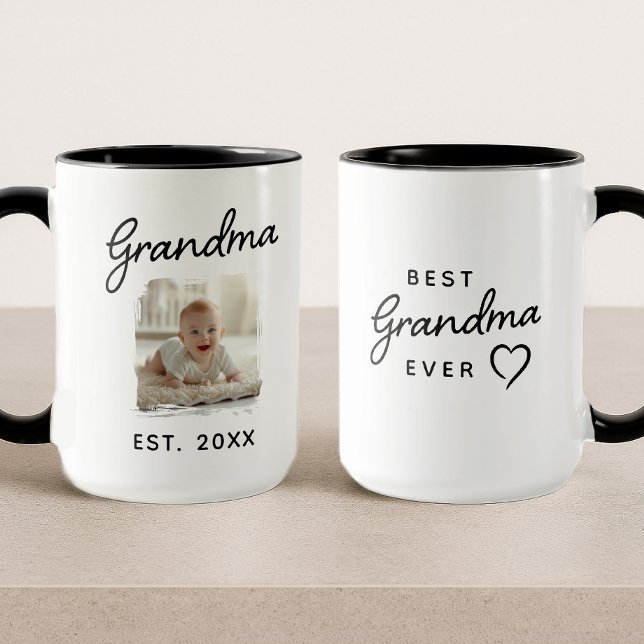 Taza Fecha de establecimiento de la foto de la abuela m (Subido por el creador)