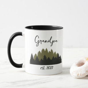Taza Fecha del abuelo - Primera vez abuelo