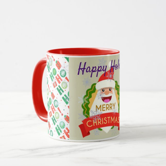 Taza Felices Fiestas (Anverso izquierdo)