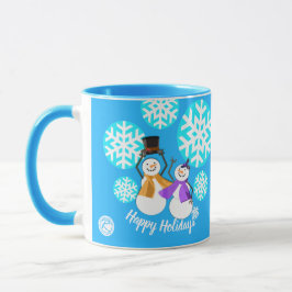 Taza Felices fiestas | Amigos de invierno |