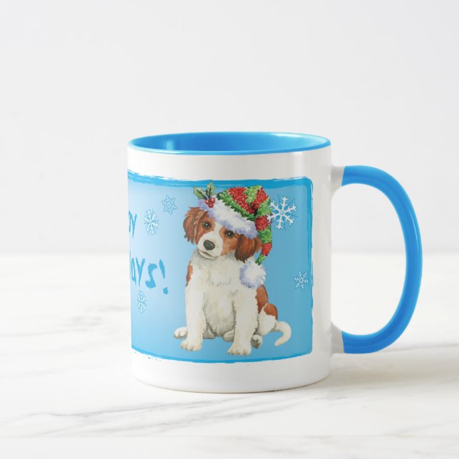 Taza Felices Howlidays Kooikerhondje (Derecha)
