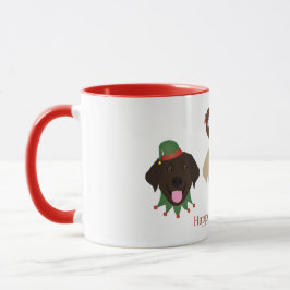 Taza Felices Pawlidays Labrador Recuperar Perros