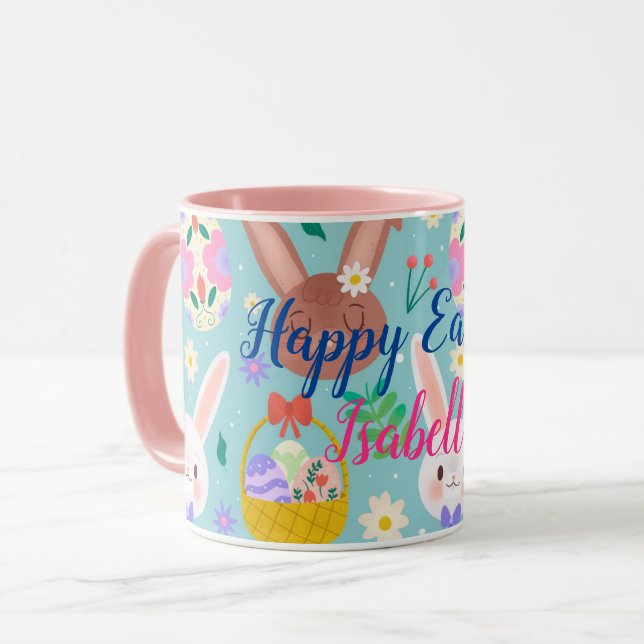 Taza Felices Personalizares de Pascua (Anverso izquierdo)