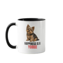 Taza Felicidad es un Yorkie – Yorkshire Terrier