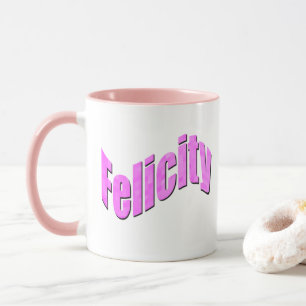 Taza Felicidad, nombre, logotipo