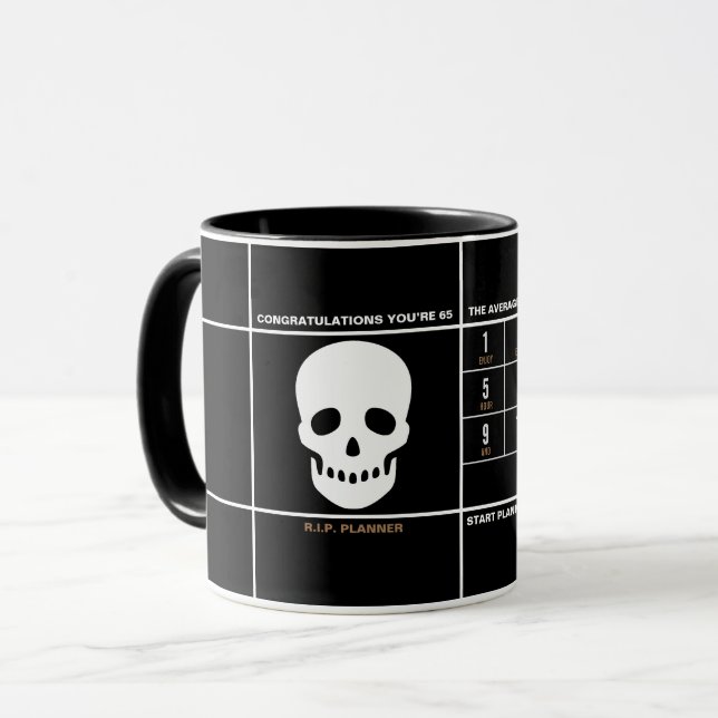 Taza Felicitaciones 65 Mug (Anverso izquierdo)