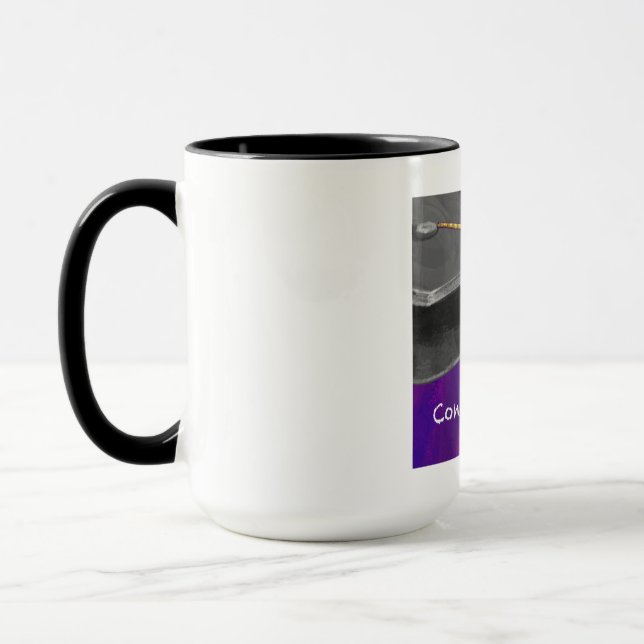 Taza Felicitaciones Black and Purple (Izquierda)