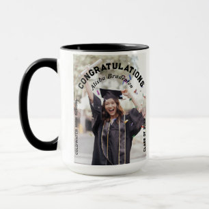 Taza Felicitaciones Graduate Photo HIgh School College