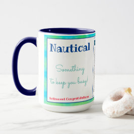 Taza Felicitaciones por retiro de estilo de juego