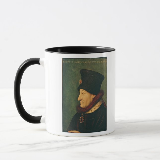 Taza Felipe del duque de Francia de Borgoña (Izquierda)