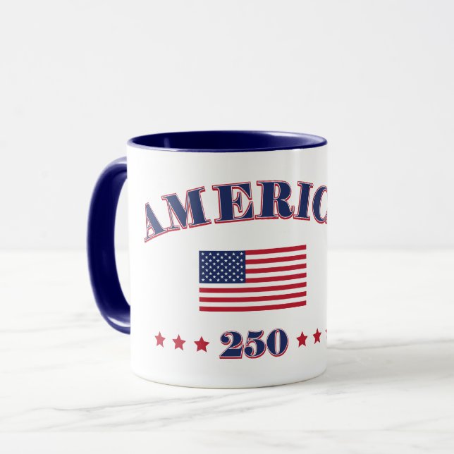 Taza Feliz 250 América (Anverso izquierdo)