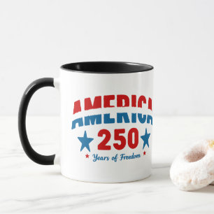 Taza Feliz 250 Aniversario América