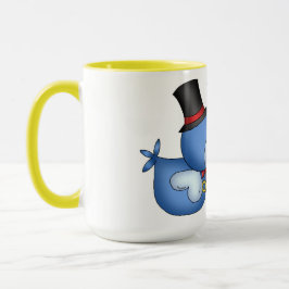 Taza Feliz aniversario de regalo en combinación