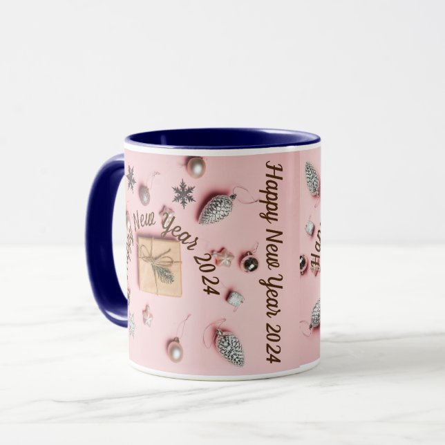Taza Feliz Año Nuevo 2024 (Anverso izquierdo)