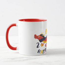 Taza Feliz Año Nuevo 2024 De Dragon Mug