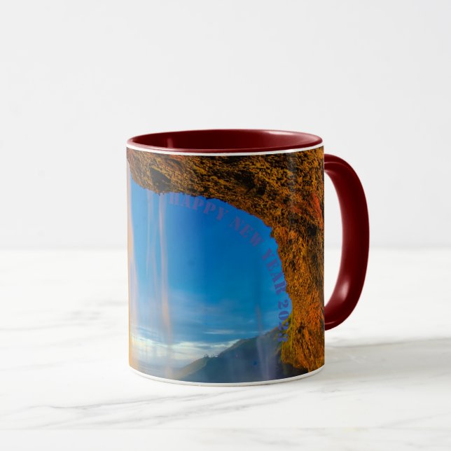 Taza Feliz Año Nuevo 2025 (Anverso derecho)