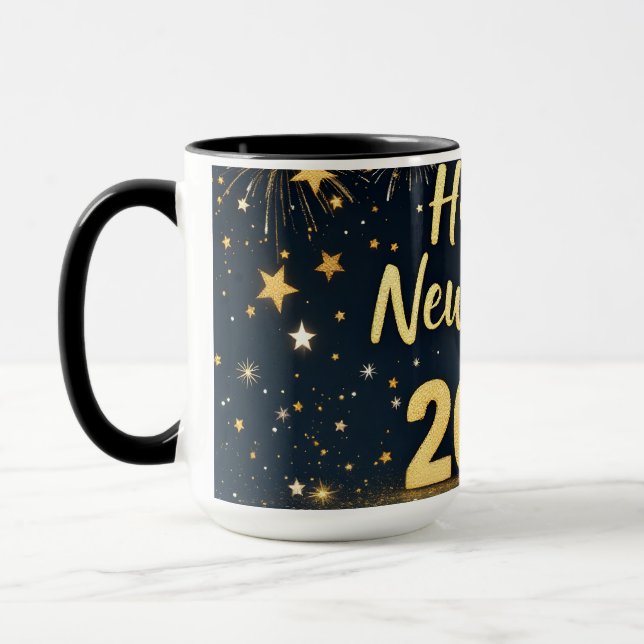 Taza Feliz Año Nuevo 2025 (Izquierda)