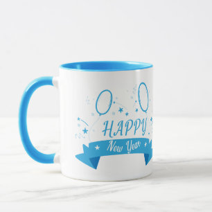 Taza Feliz Año Nuevo Año Nuevo Eve Mug