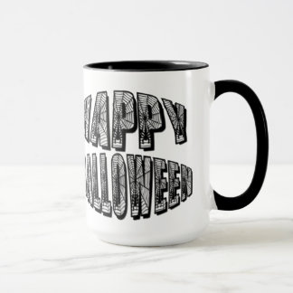 Taza Feliz Arañas de Halloween y Araña Web Mug