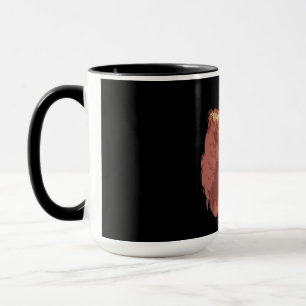 Taza Feliz Caballo Marrón Relincho Diseño